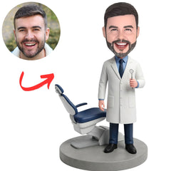 Dentists and Dental Chairs Custom Bobbleheads