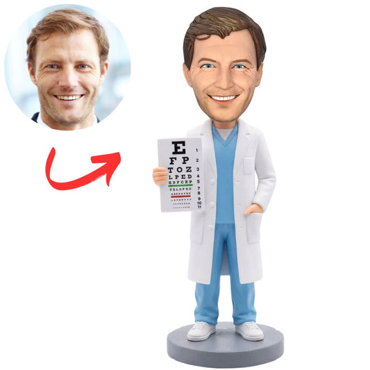 Professional Ophthalmologist Doctor Custom Bobbleheads