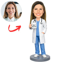 Female Best Doctor Custom Bobbleheads