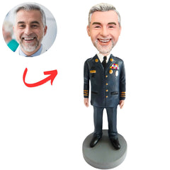Commander Police Custom Police Bobbleheads