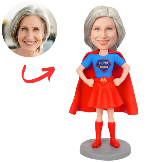 Super Mom Custom Bobbleheads