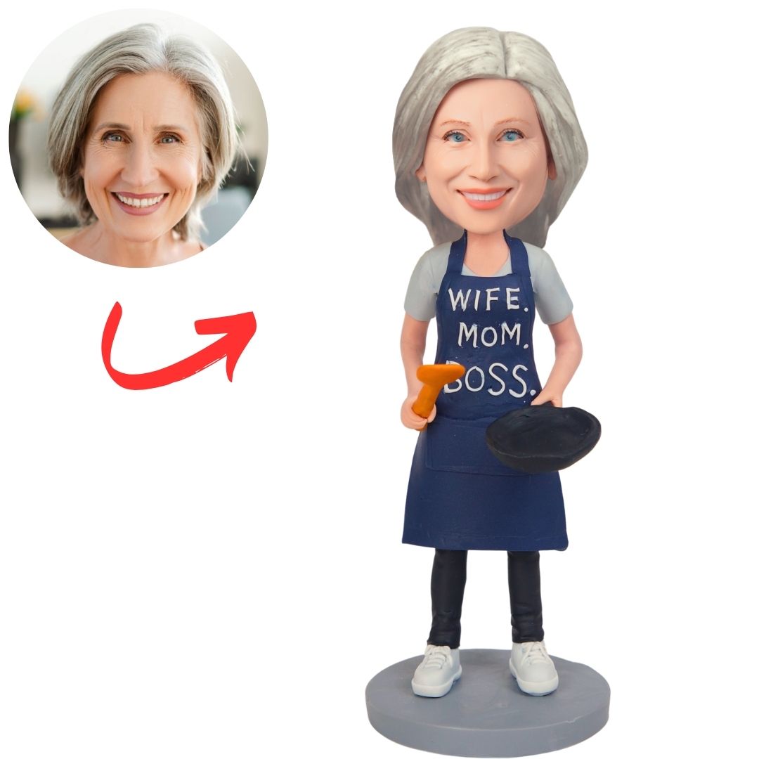WIFE MOM BOSS Custom Bobbleheads