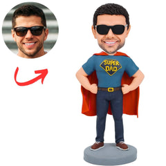 Cool Super Dad Custom Bobbleheads