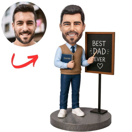 Best Dad Ever Teacher Custom Bobbleheads