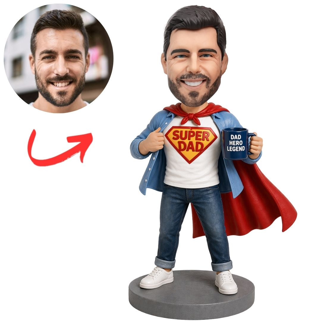 DAD HERO LEGEND Custom Bobbleheads