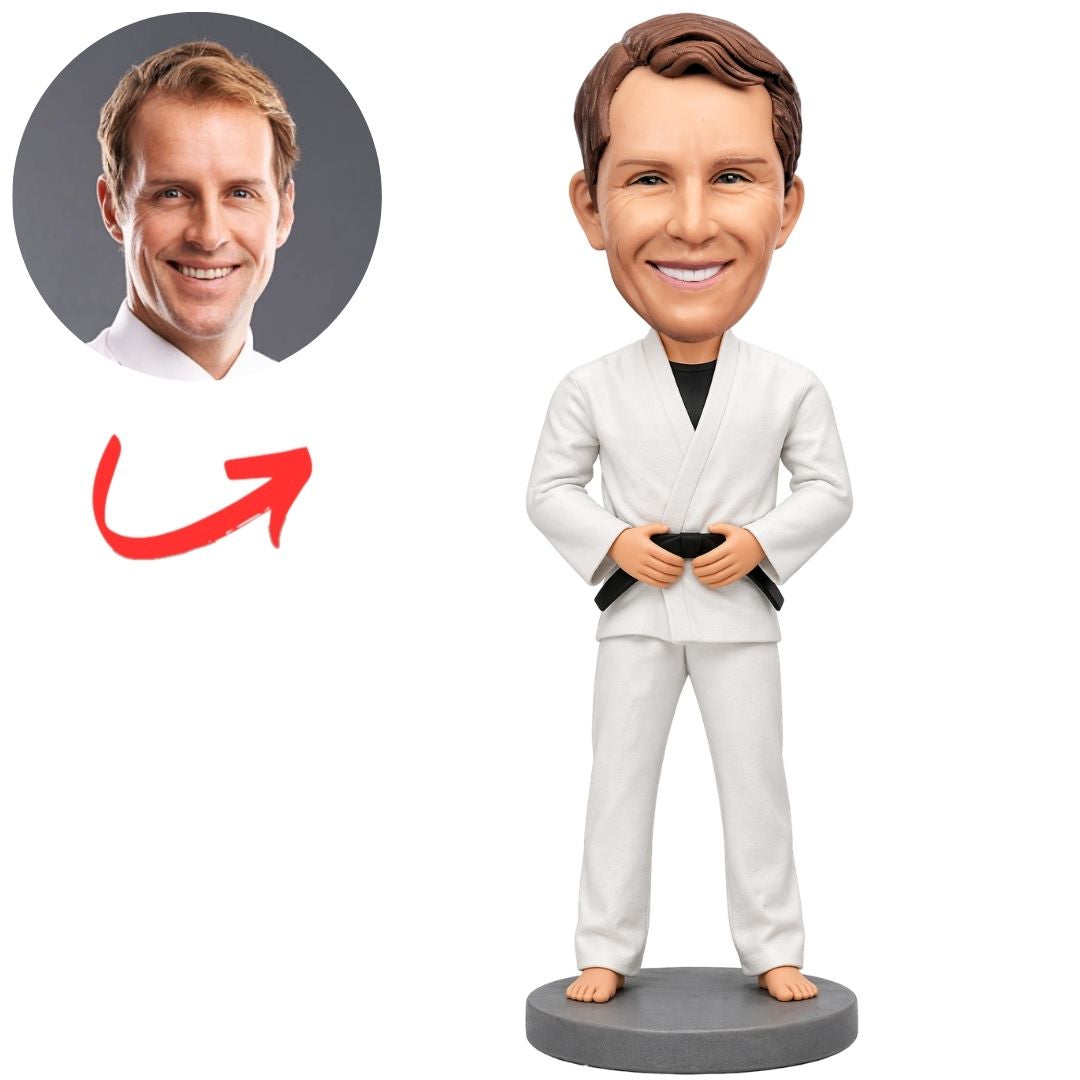 Karate Jujutsu Taekwondo Man Custom Bobbleheads