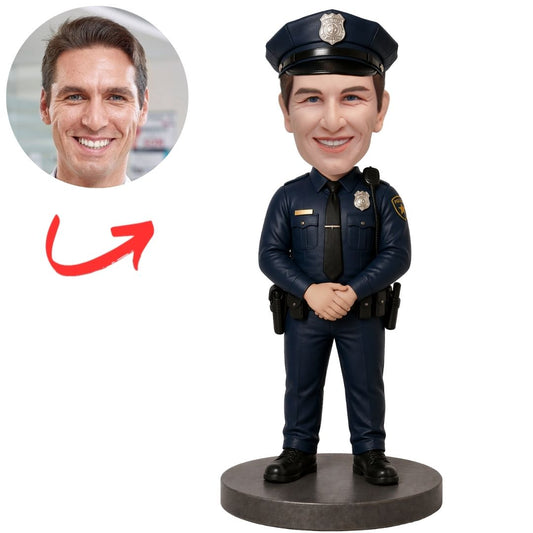 Police Force Man Custom Bobbleheads