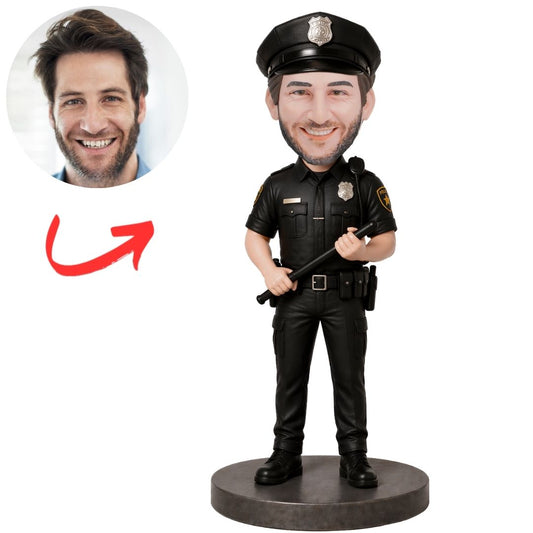 Law Enforcement Police Man Custom Bobbleheads