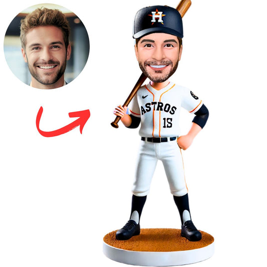 Astros Baseball Player Custom Sports Bobbleheads