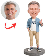 Urban Casual Dad Custom Bobbleheads