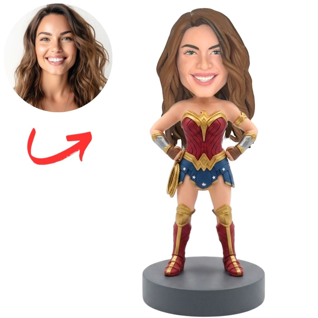 Cool Wonder Woman Custom Bobbleheads