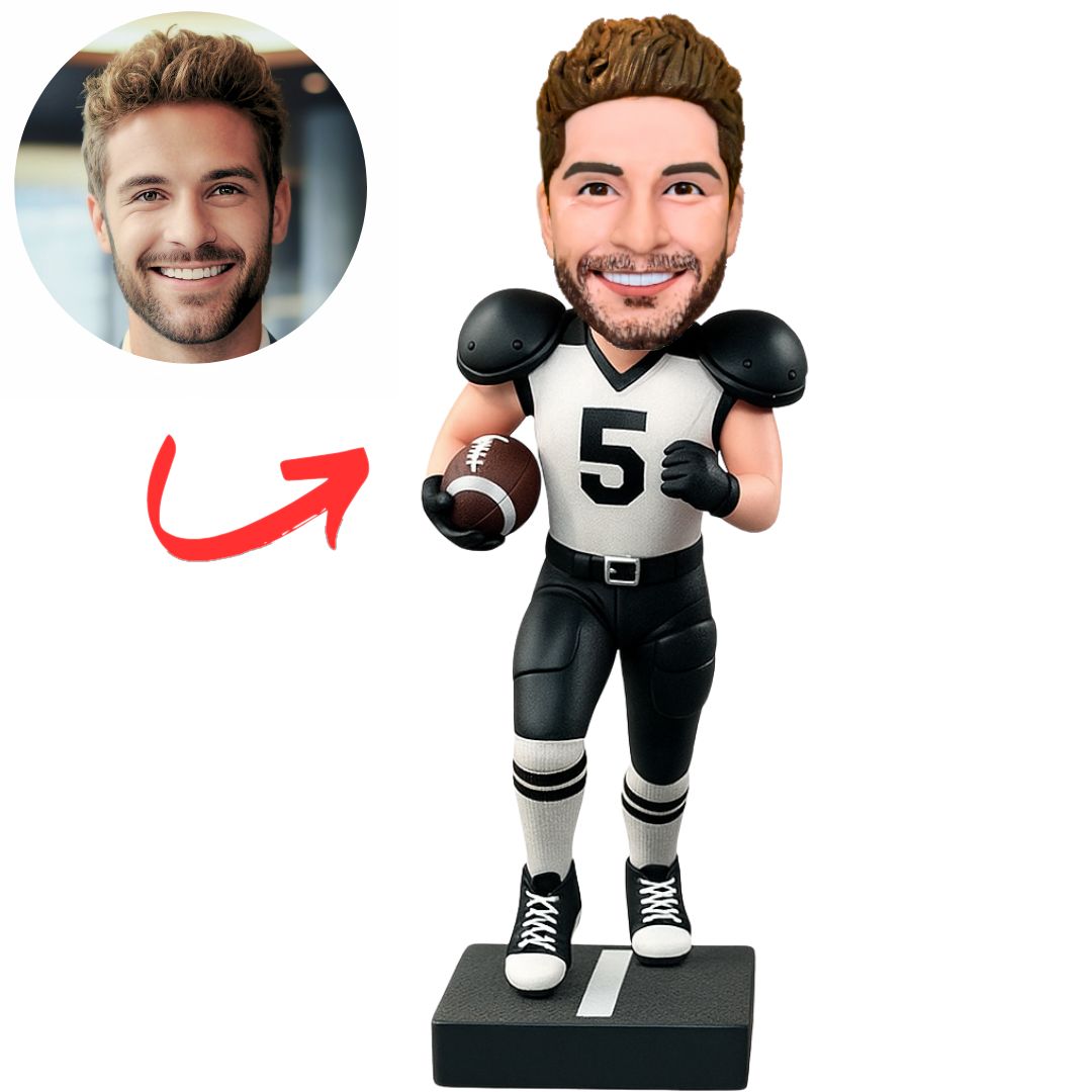 Football Player Fans Custom Bobbleheads