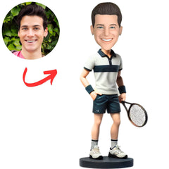 Cool Tennis Player Custom Tennis Bobbleheads
