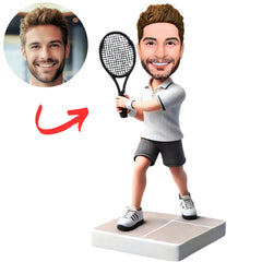 Custom Sports Tennis Player Bobbleheads Doll