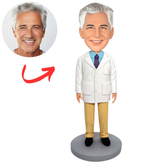 Yellow Pants Doctor Personalized Doctor Bobbleheads