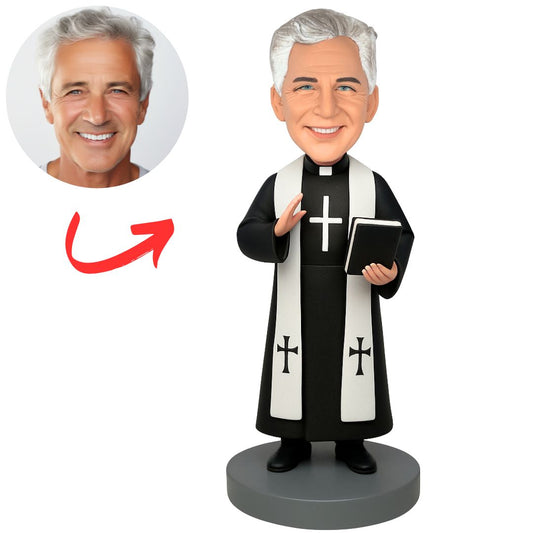 Christian Leader Custom Priest Bobbleheads