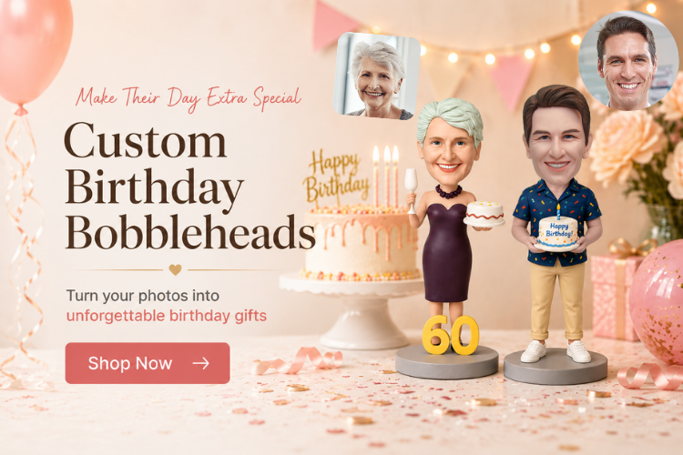 Birthday Custom Bobbleheads