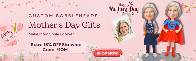 Custom Bobbleheads Gifts for Mom
