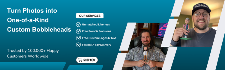 Turn Photos into One-of-a-Kind Custom Bobbleheads