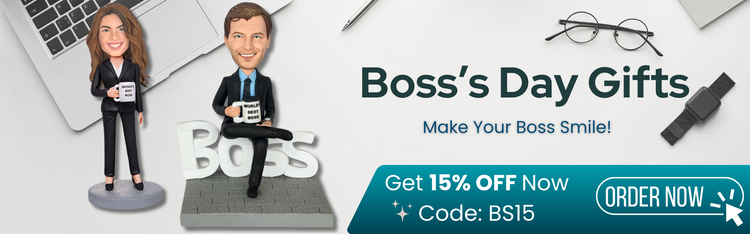 Custom Bobbleheads Boss's Day Gifts