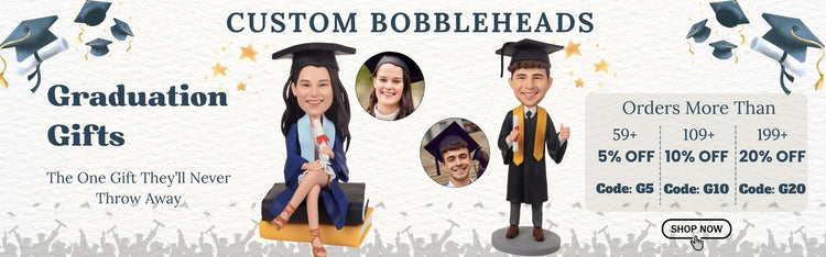 Custom Bobbleheads Graduation Gifts - Bobbleheads Gifts