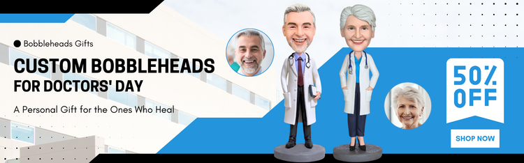 Custom Bobbleheads Doctors' Day Gifts