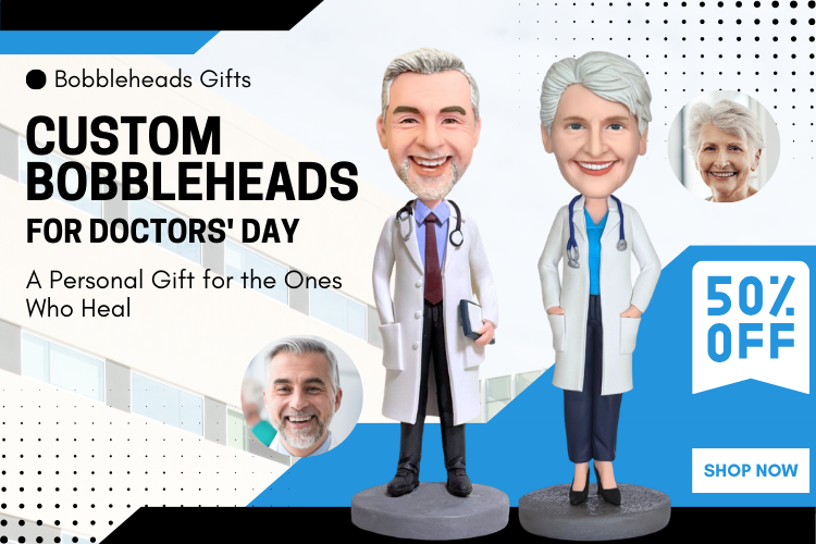 Custom Bobbleheads Doctors' Day Gifts