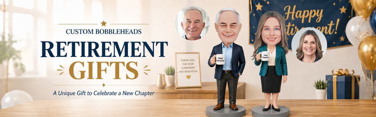 Retirement Custom Bobbleheads