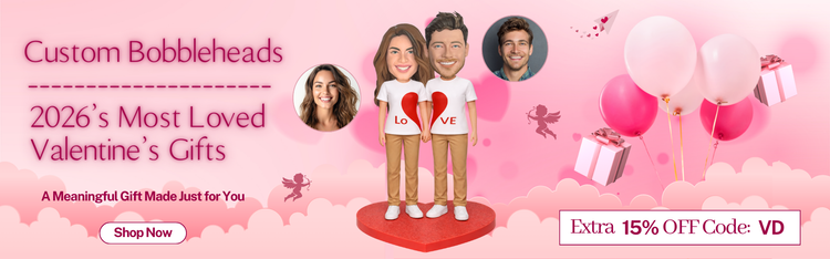 Custom Bobbleheads Valentine's Day Gifts